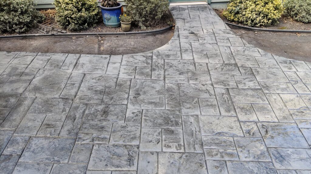 stamped concrete