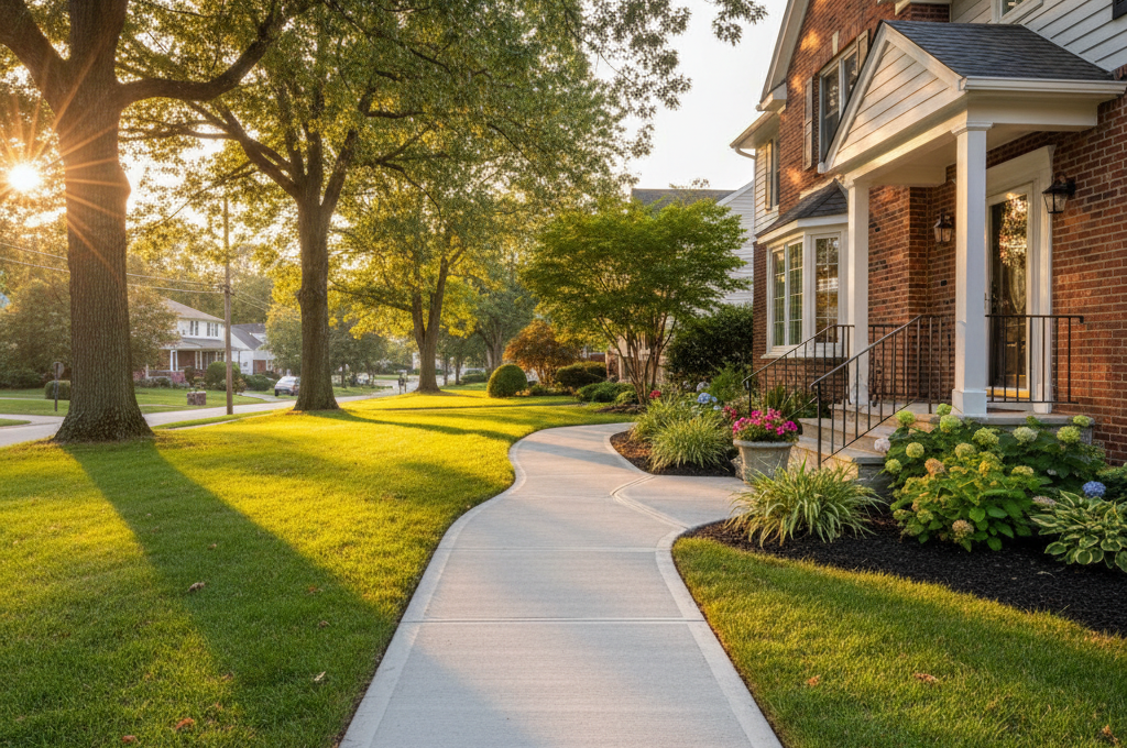 concrete walkway union city nj